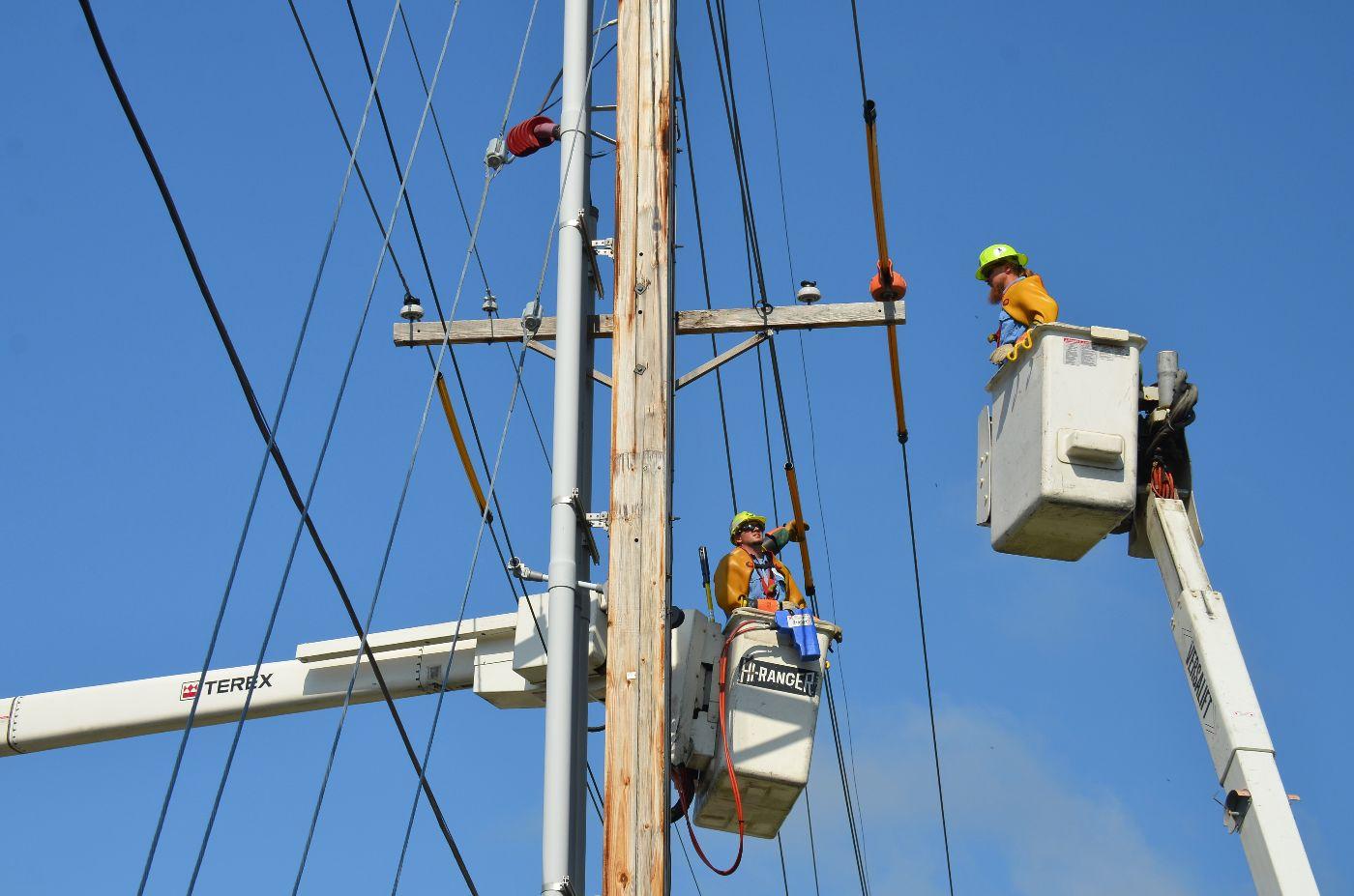 line workers